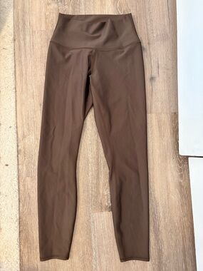 Alo High-Waist Chocolate Brown Leggings